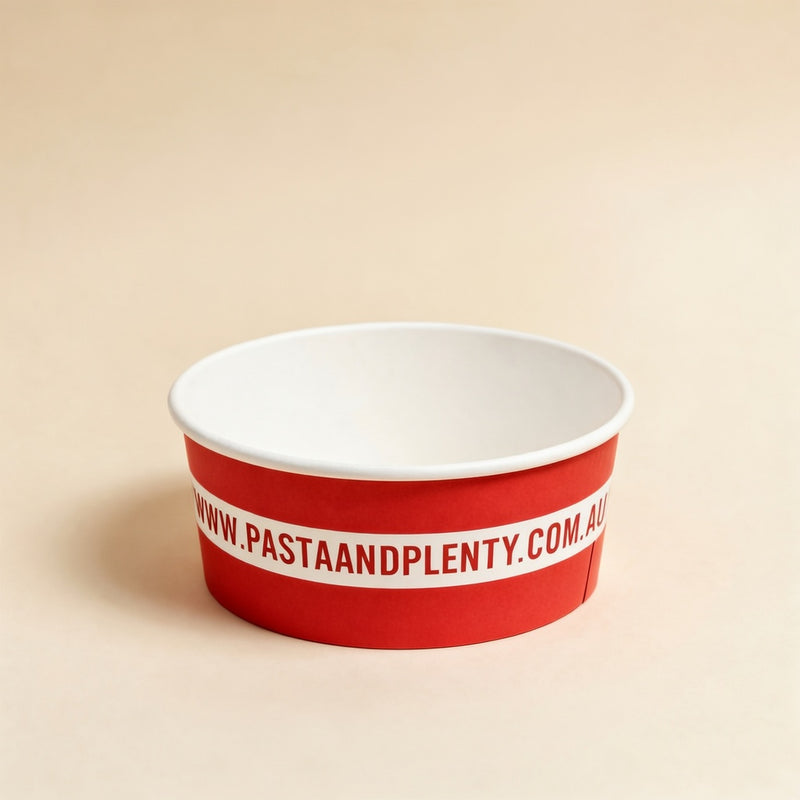 Custom Printed Round Paperboard Bowls-zoom-