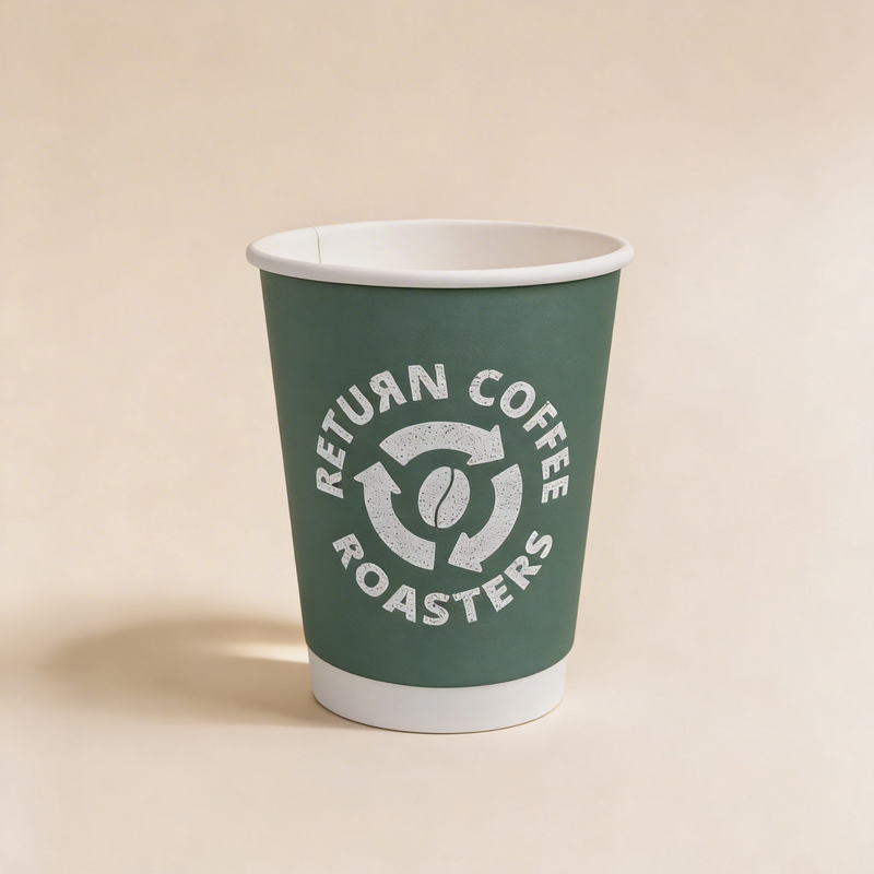 Compostable Custom Printed Coffee Cups-zoom-