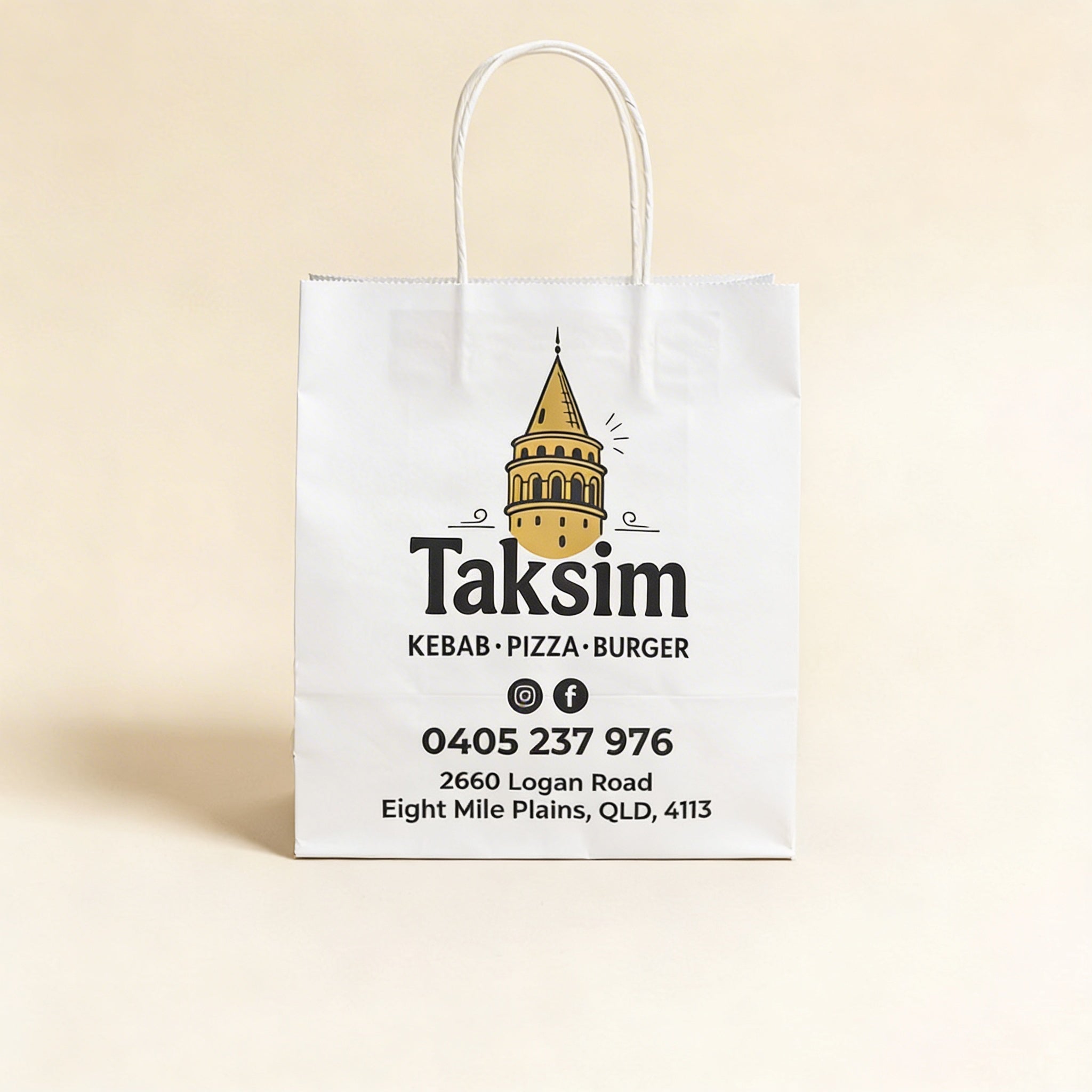 Takeaway Carry Bags (Simple Print)-zoom-7