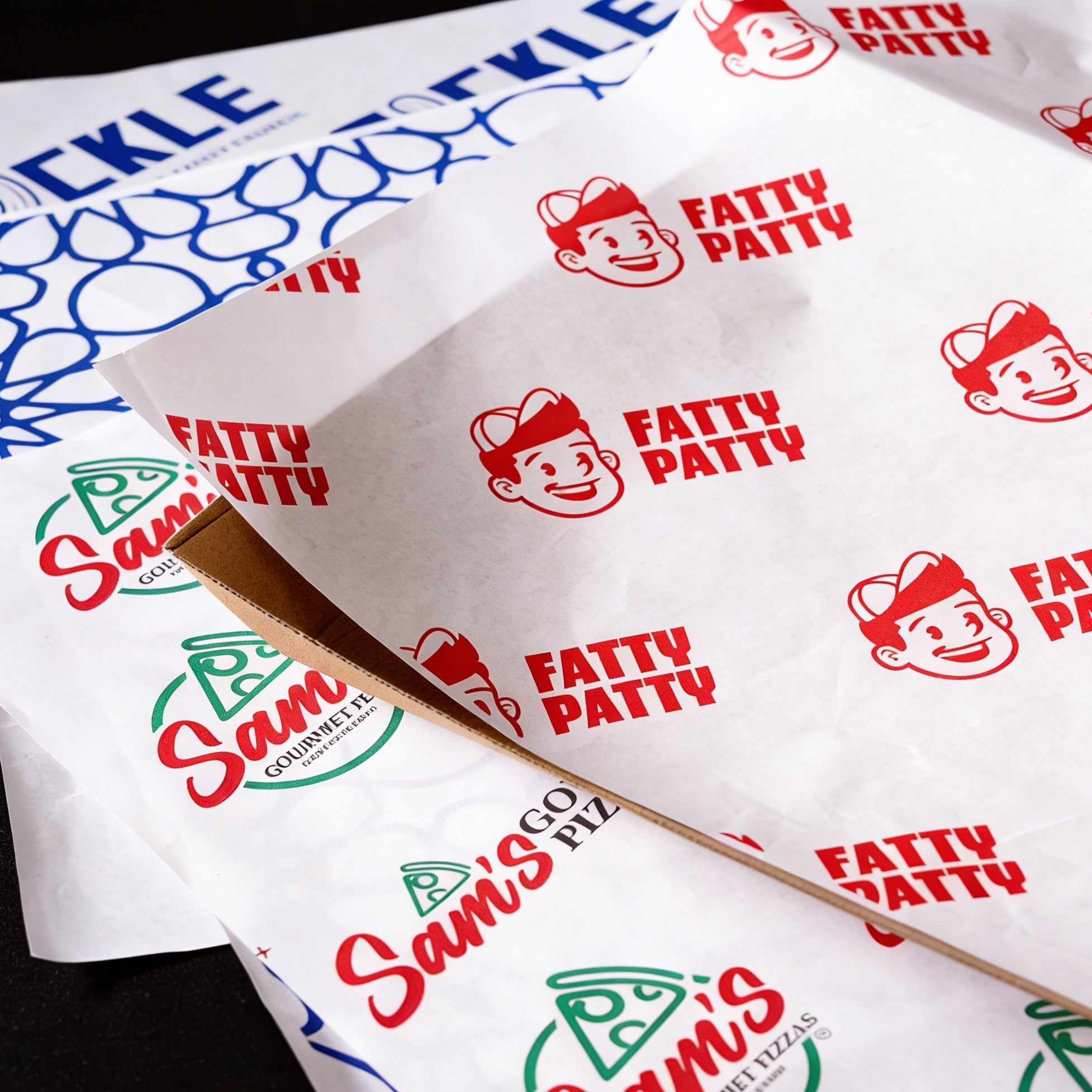 Custom Printed Greaseproof Food Paper