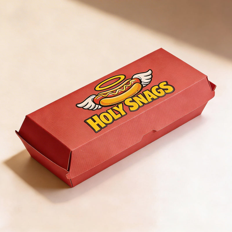 Custom Printed Hot Dog Box-zoom-