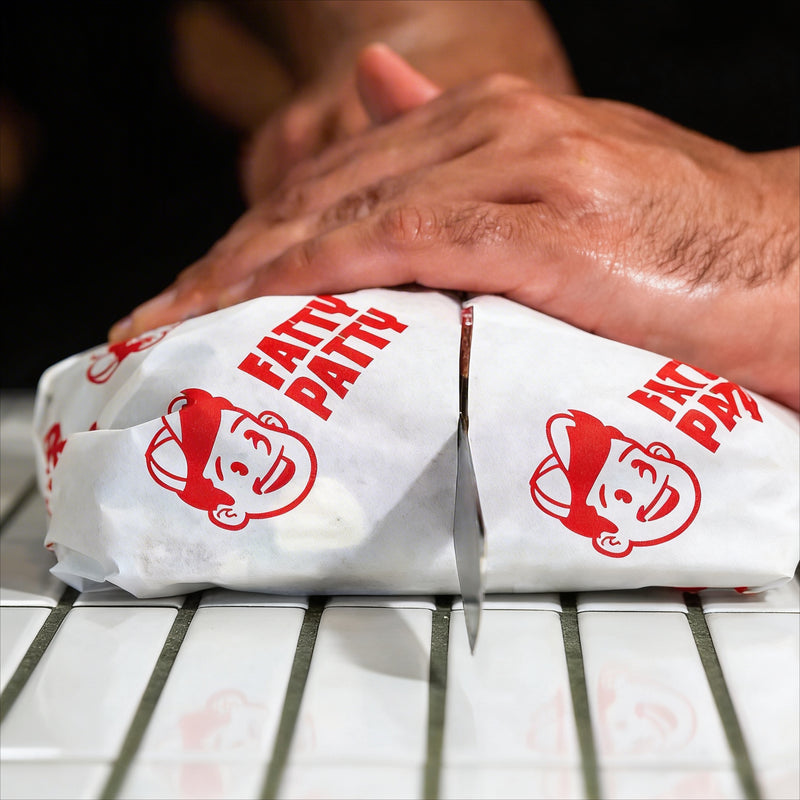 Custom Printed Greaseproof Food Paper-zoom-